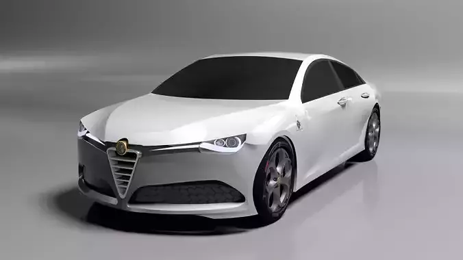 Alfa Romeo 169 3D model