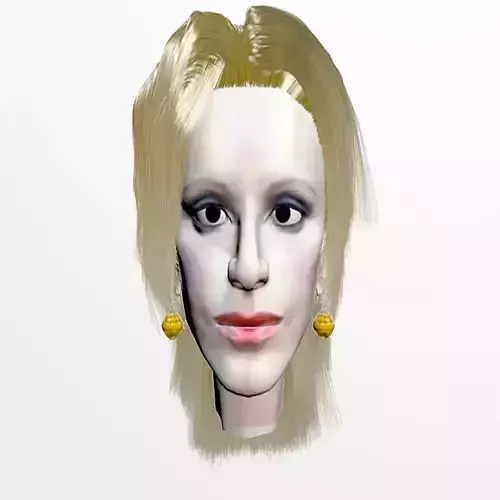 Barbra Streisand - 3D model