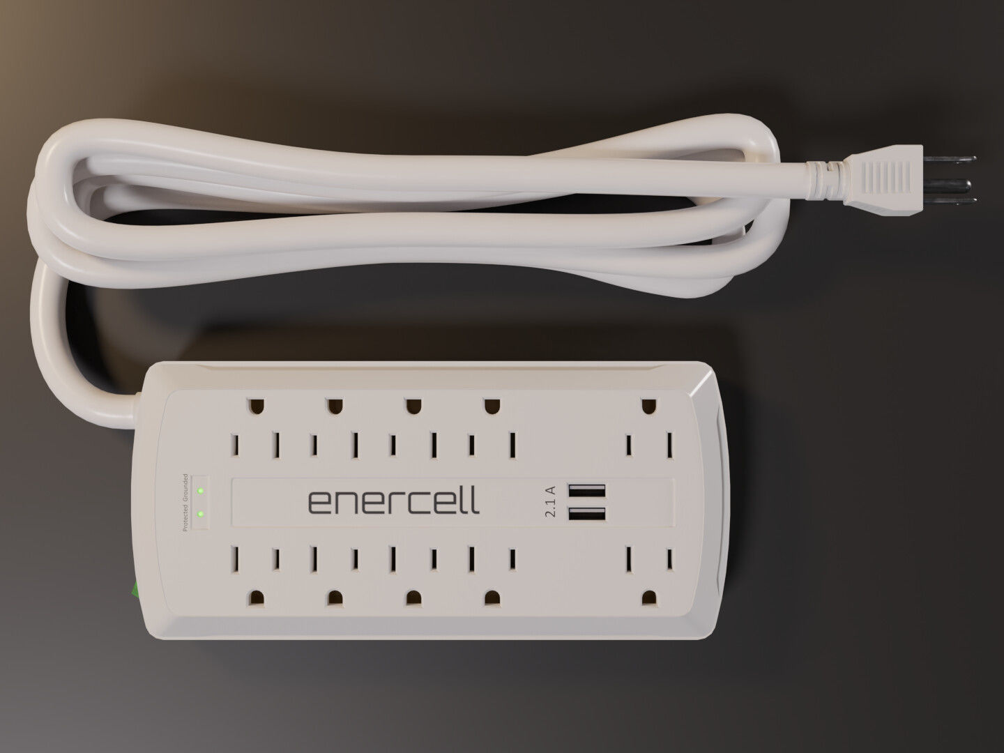 Power Strip 3D model_18