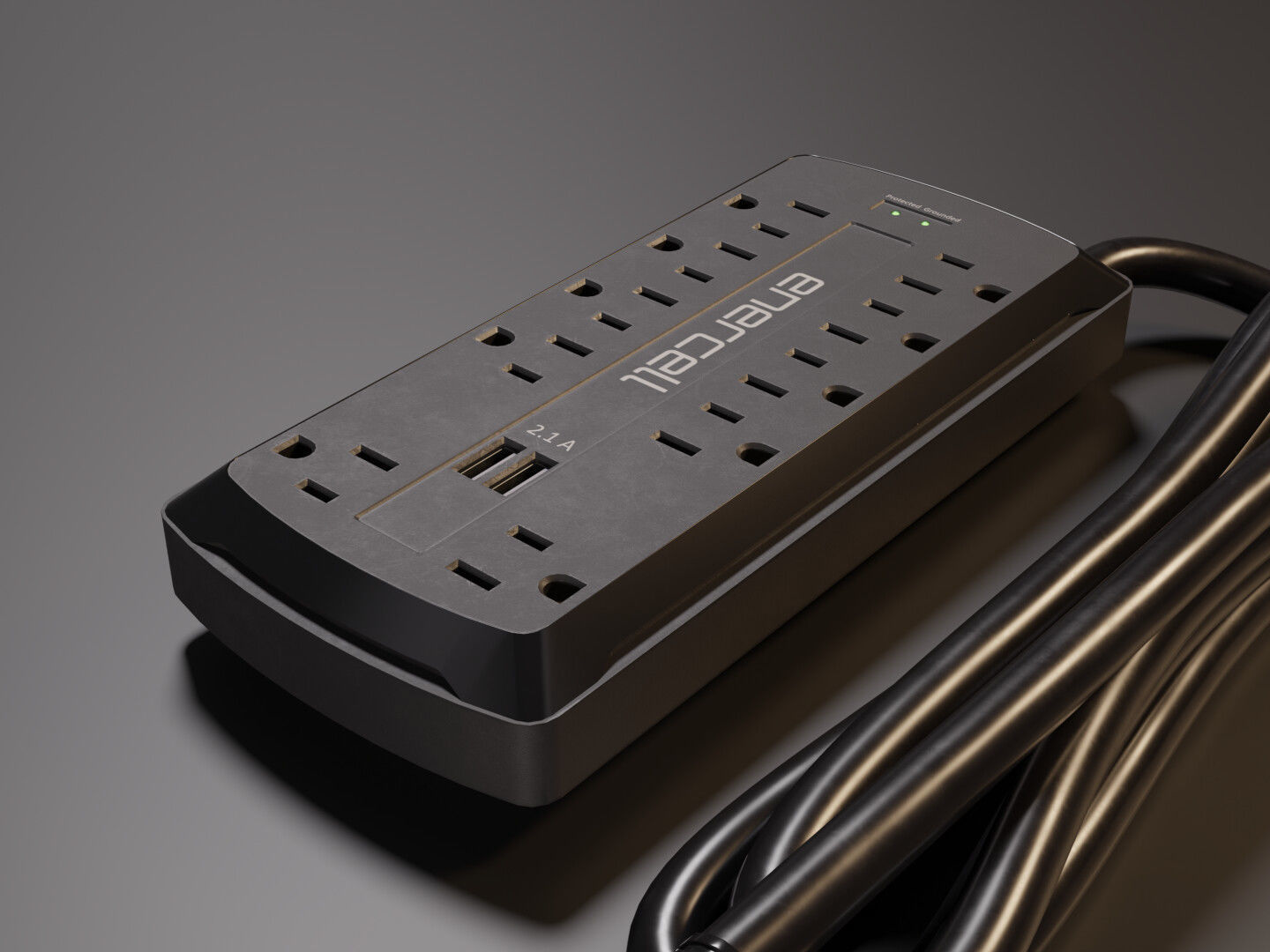 Power Strip 3D model_7