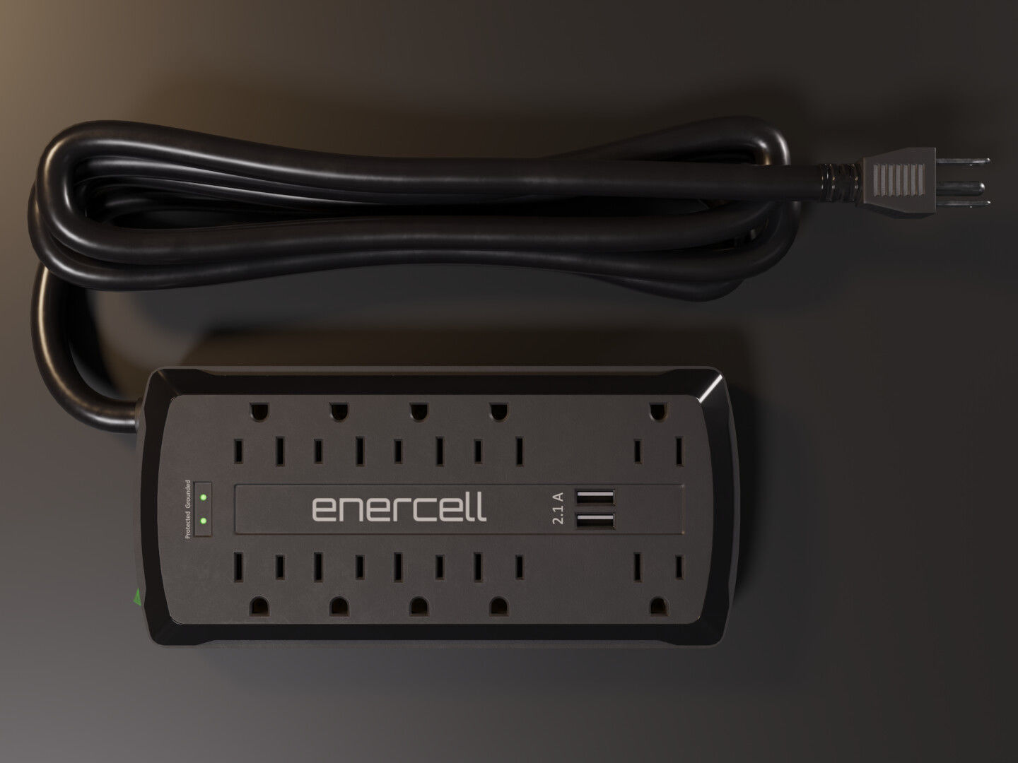 Power Strip 3D model_8