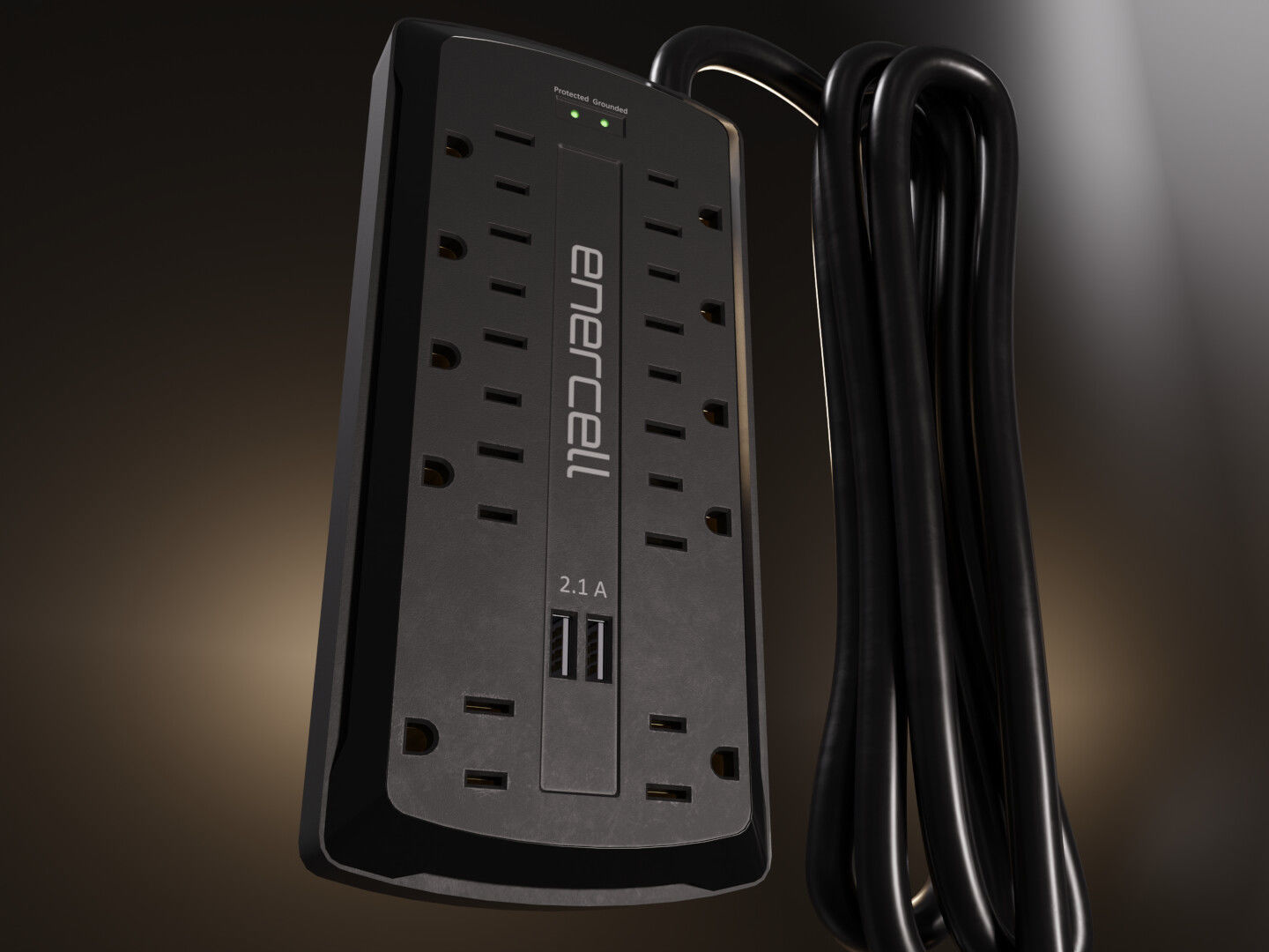 Power Strip 3D model_3