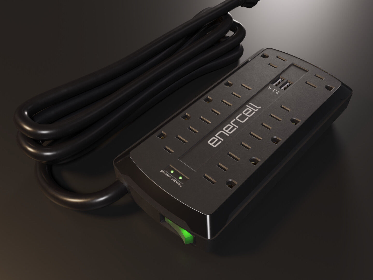 Power Strip 3D model_5