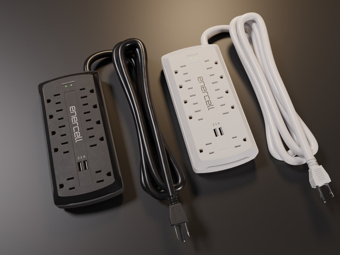 Power Strip 3D model_2