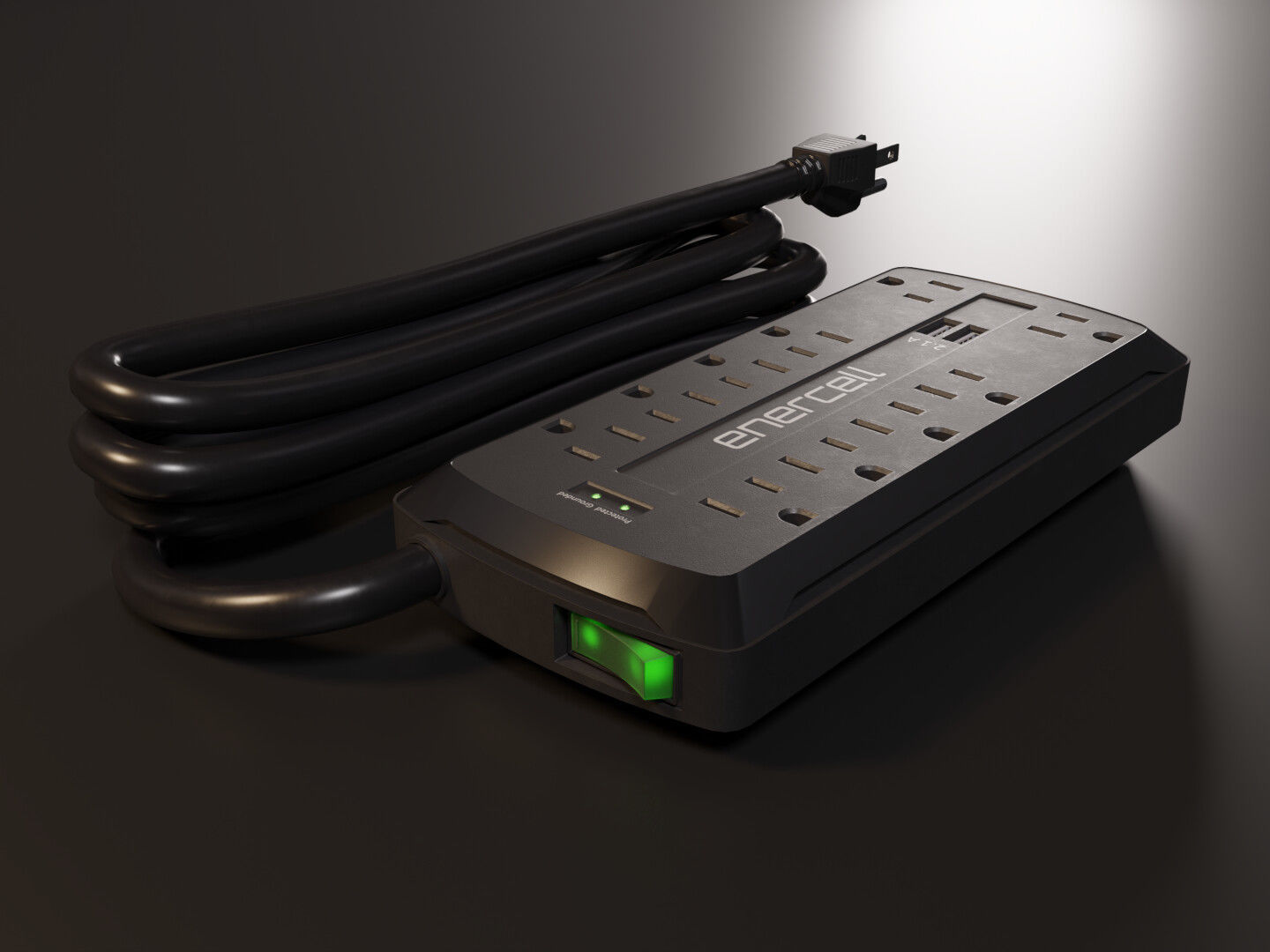 Power Strip 3D model_6