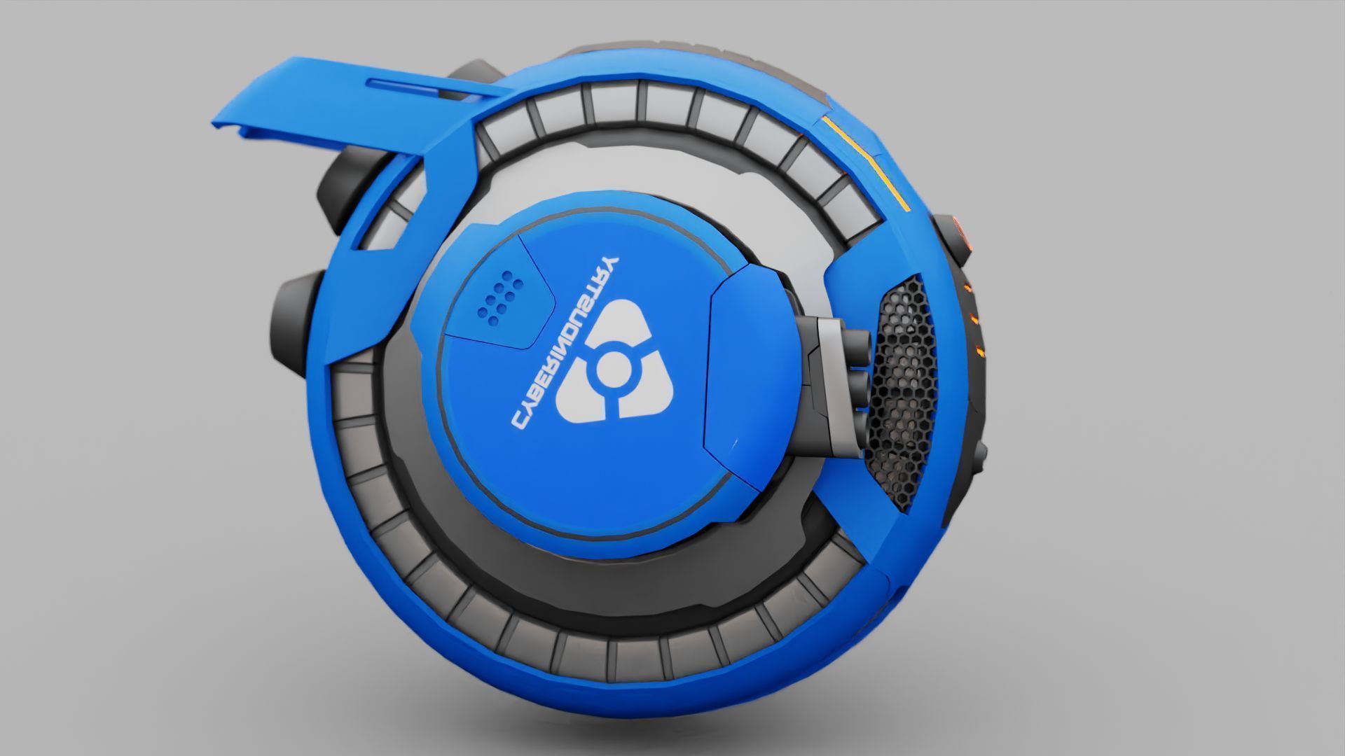 STREET FIGHTER BOT  RIGGED 3D model_10