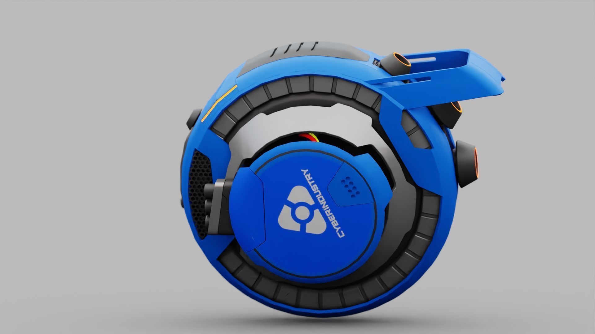 STREET FIGHTER BOT  RIGGED 3D model_17