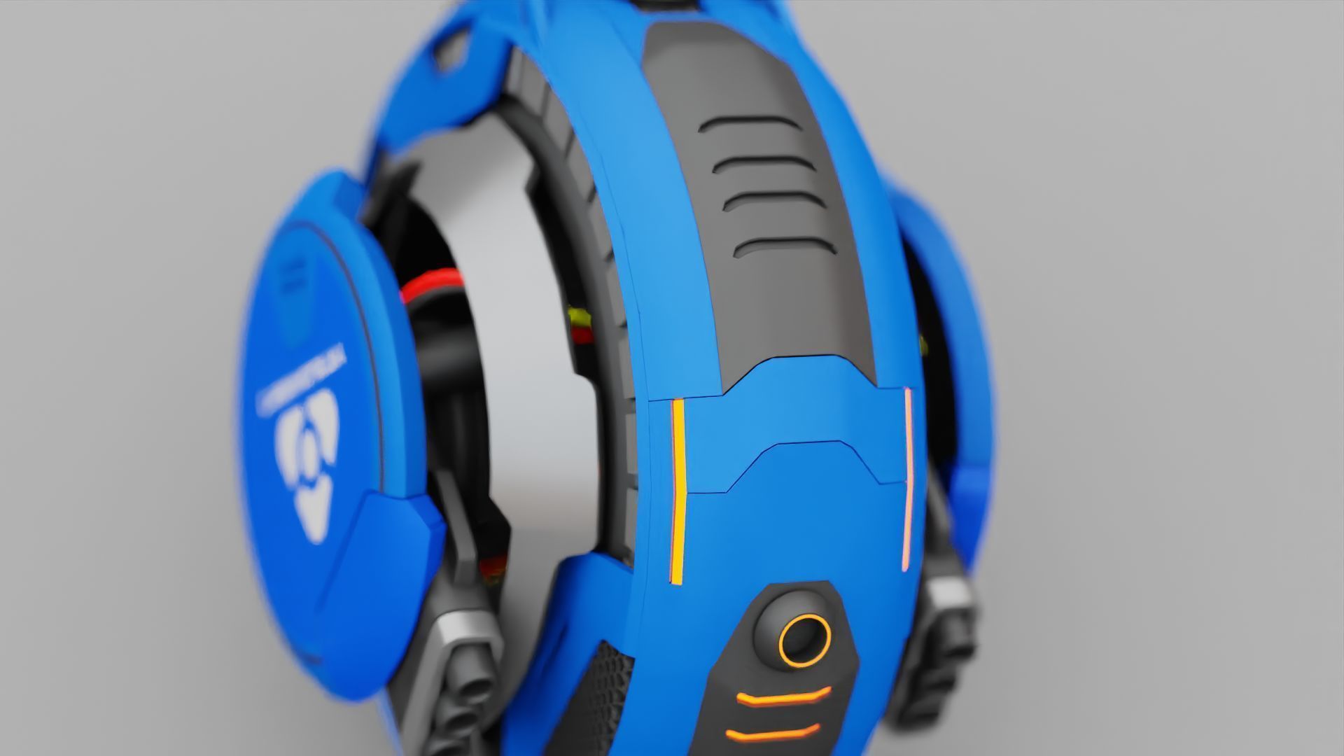 STREET FIGHTER BOT  RIGGED 3D model_25