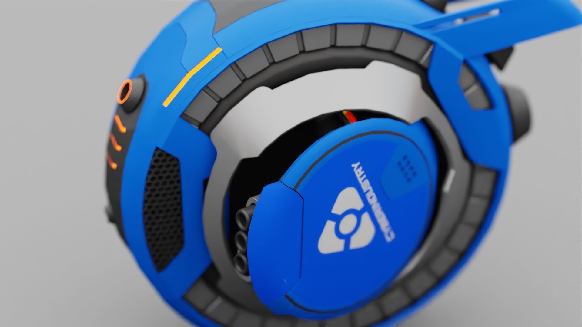 STREET FIGHTER BOT  RIGGED 3D model_28