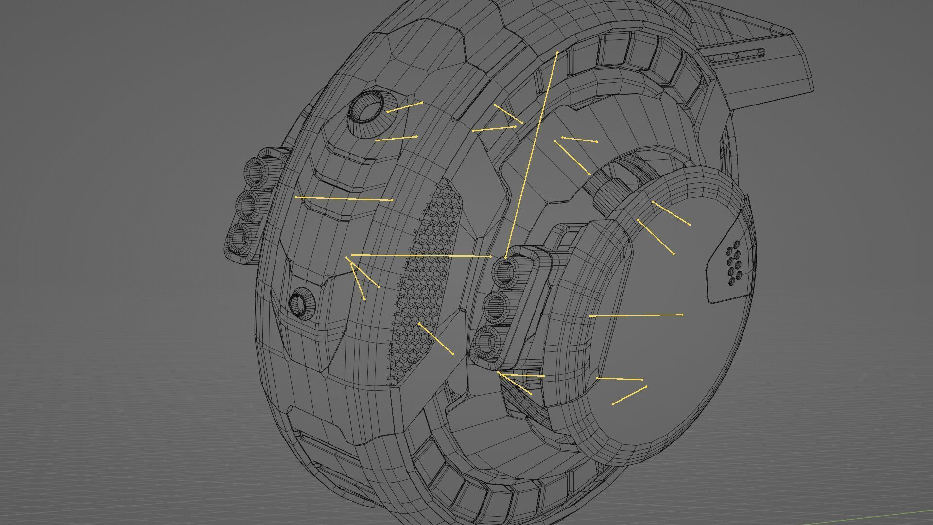 STREET FIGHTER BOT  RIGGED 3D model_37