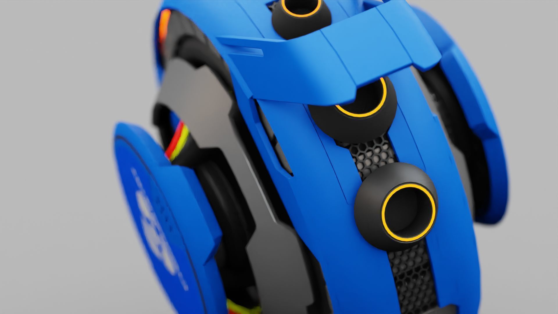 STREET FIGHTER BOT  RIGGED 3D model_5