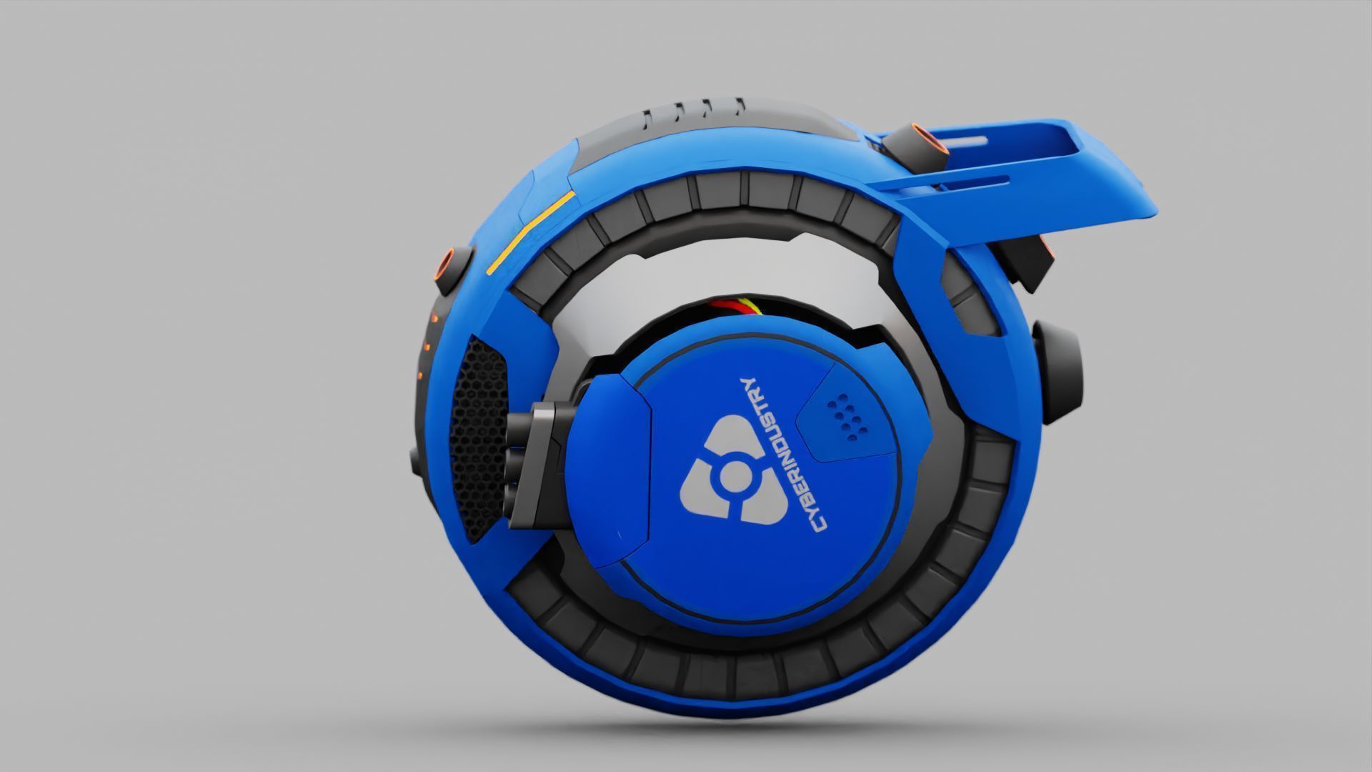 STREET FIGHTER BOT  RIGGED 3D model_2