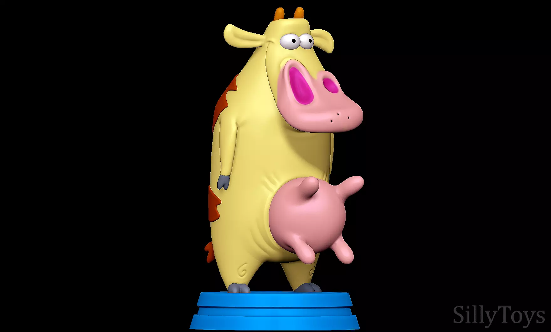 Cow - Cow and Chicken 3D print model_0