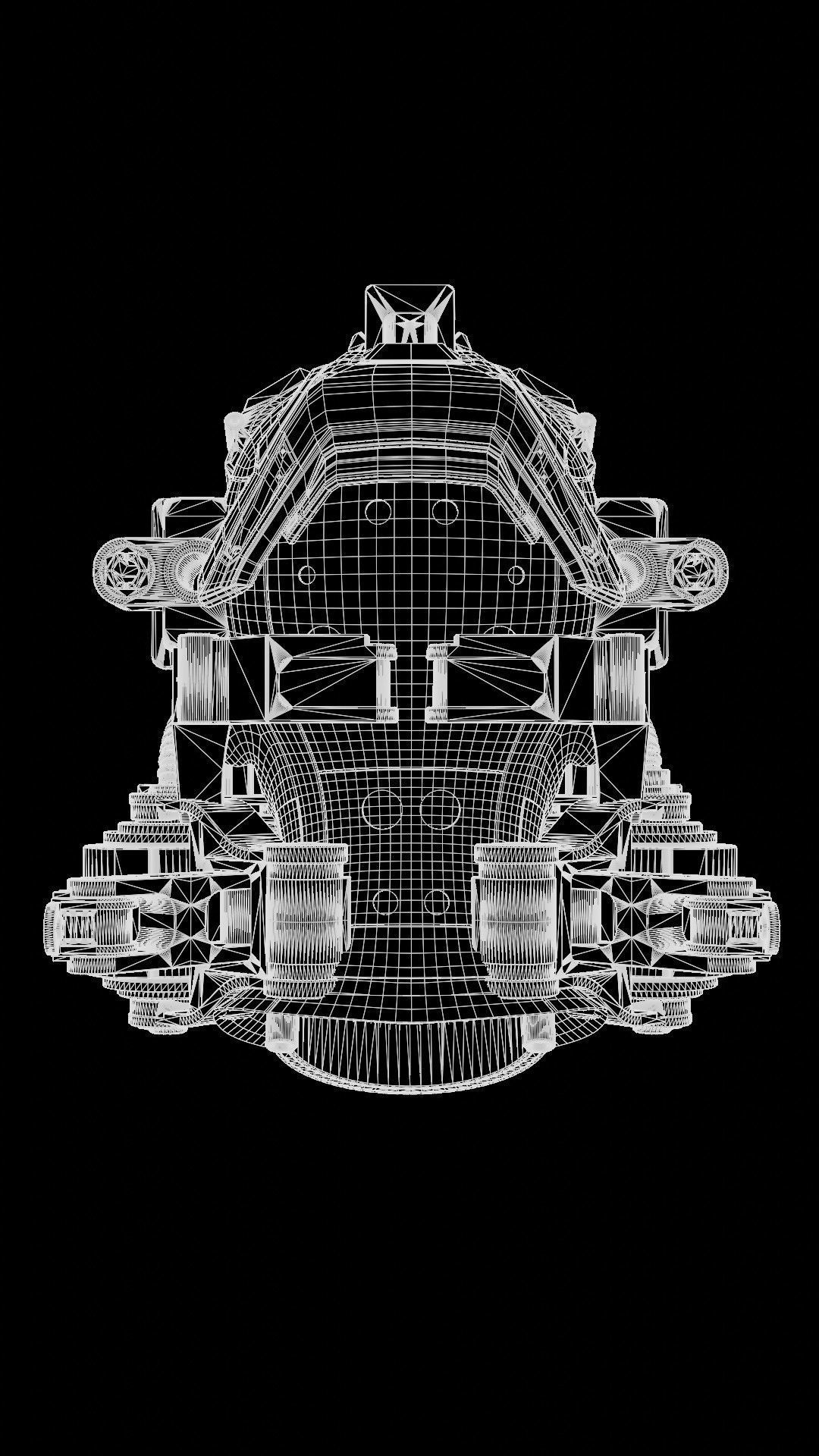 Sci-fi Character Cyborg 003 3D model_15