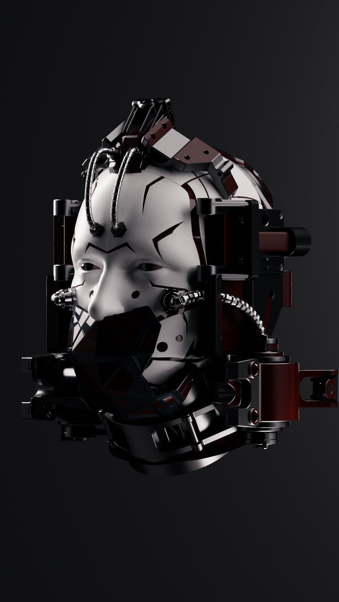 Sci-fi Character Cyborg 003 3D model_10