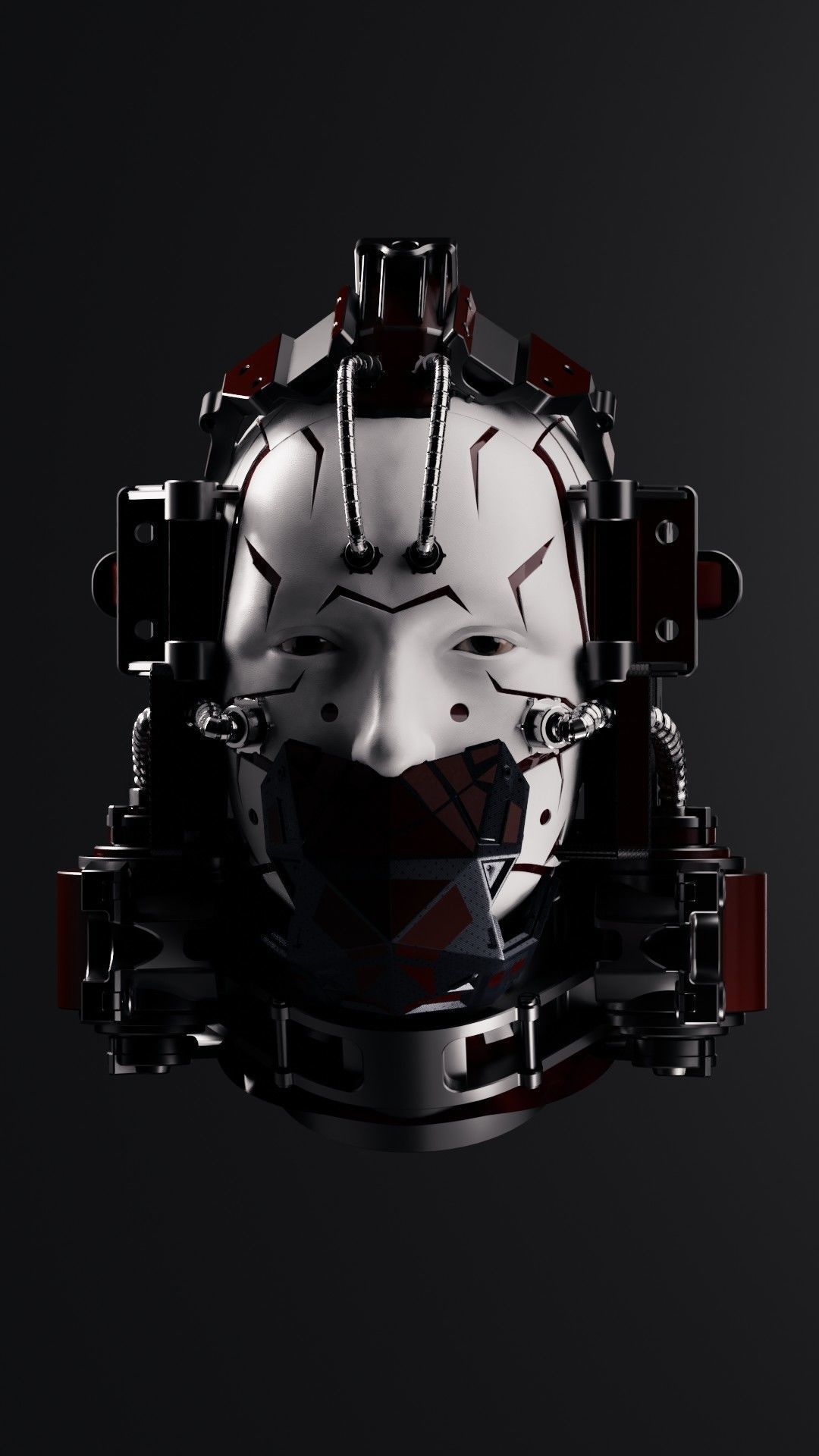 Sci-fi Character Cyborg 003 3D model_11