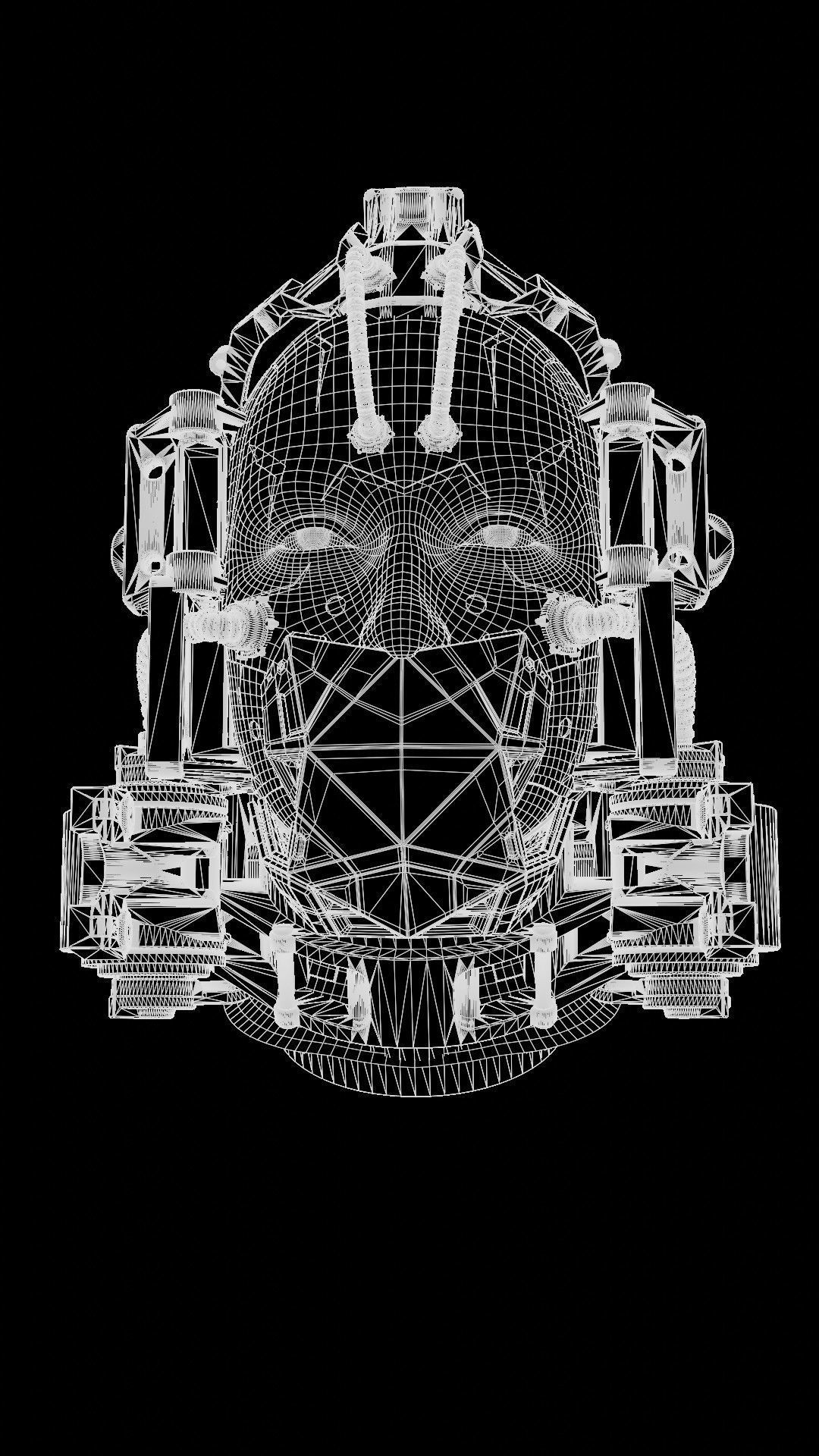 Sci-fi Character Cyborg 003 3D model_13