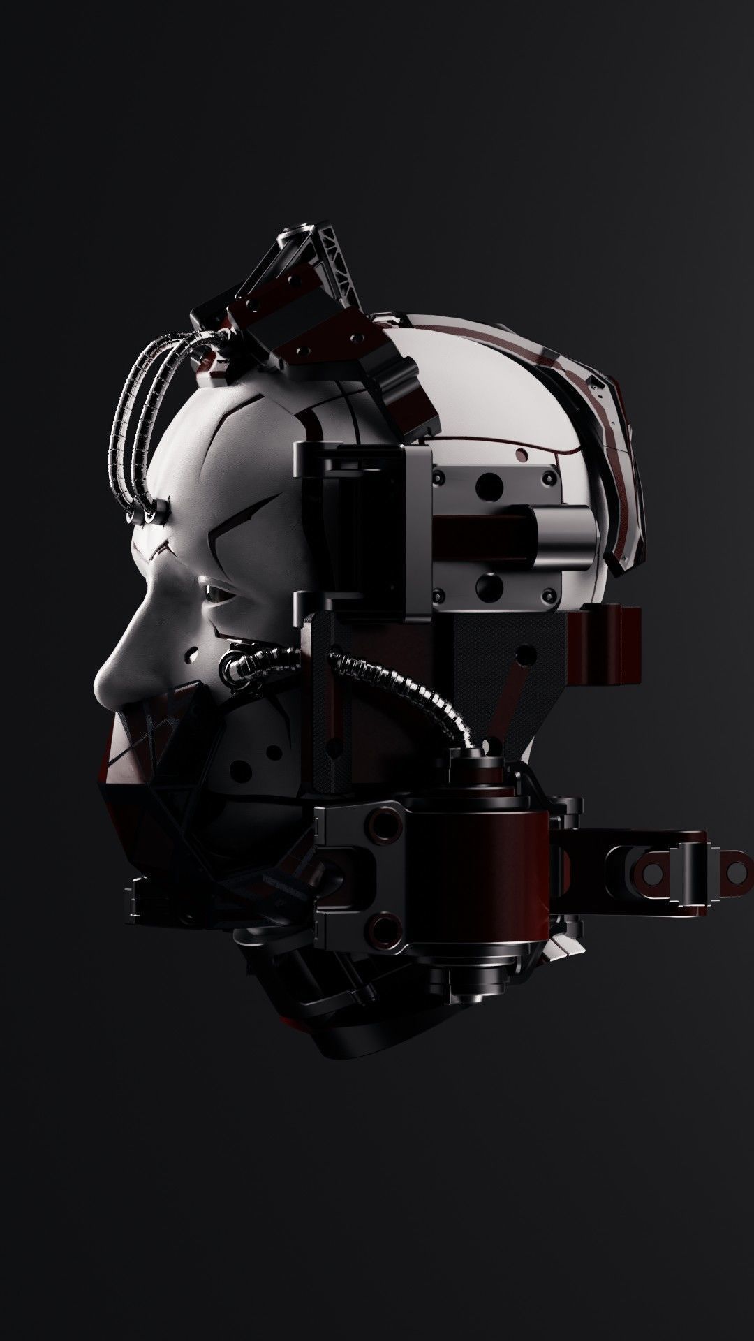 Sci-fi Character Cyborg 003 3D model_9