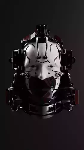 Sci-fi Character Cyborg 003 3D model