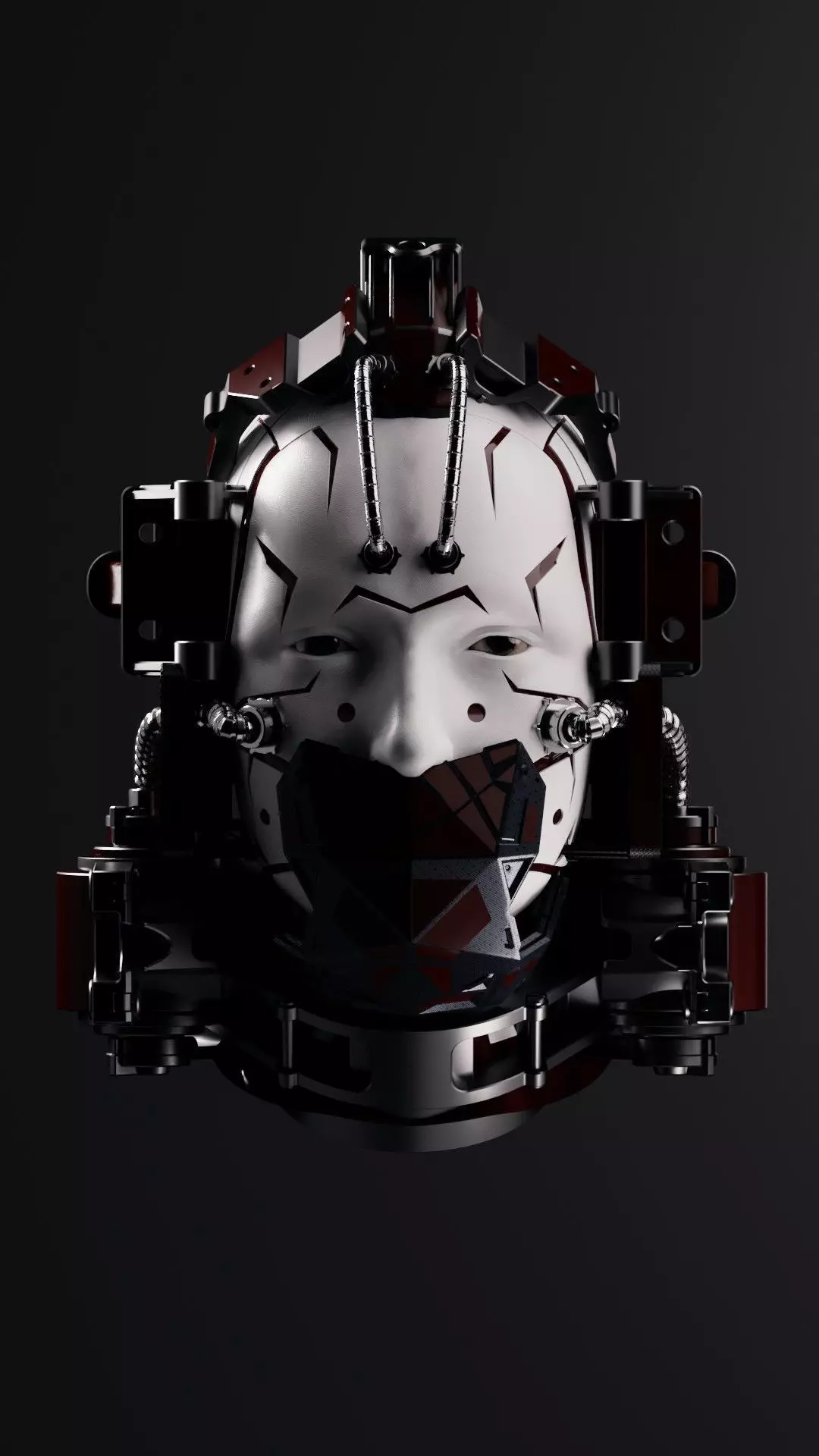 Sci-fi Character Cyborg 003 3D model_0