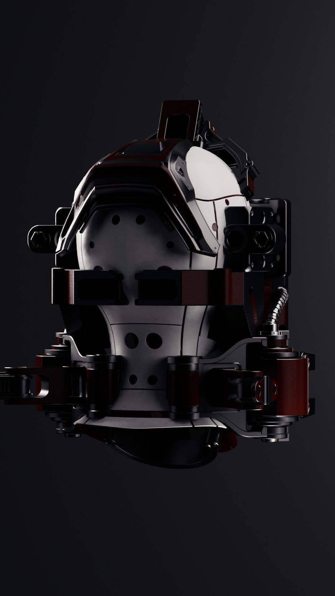 Sci-fi Character Cyborg 003 3D model_5