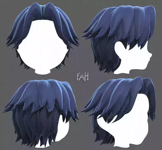 Base Hair for Boy V20