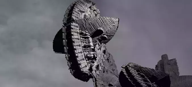 Aztec Ancient Ship Collection 1 3D model