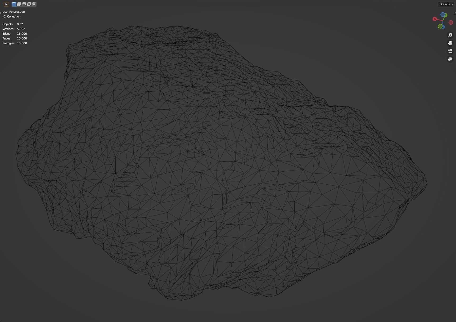 MicroFractured Quartz 1 - 8K Textures - 6 Mesh Resolutions Low-poly 3D model_8