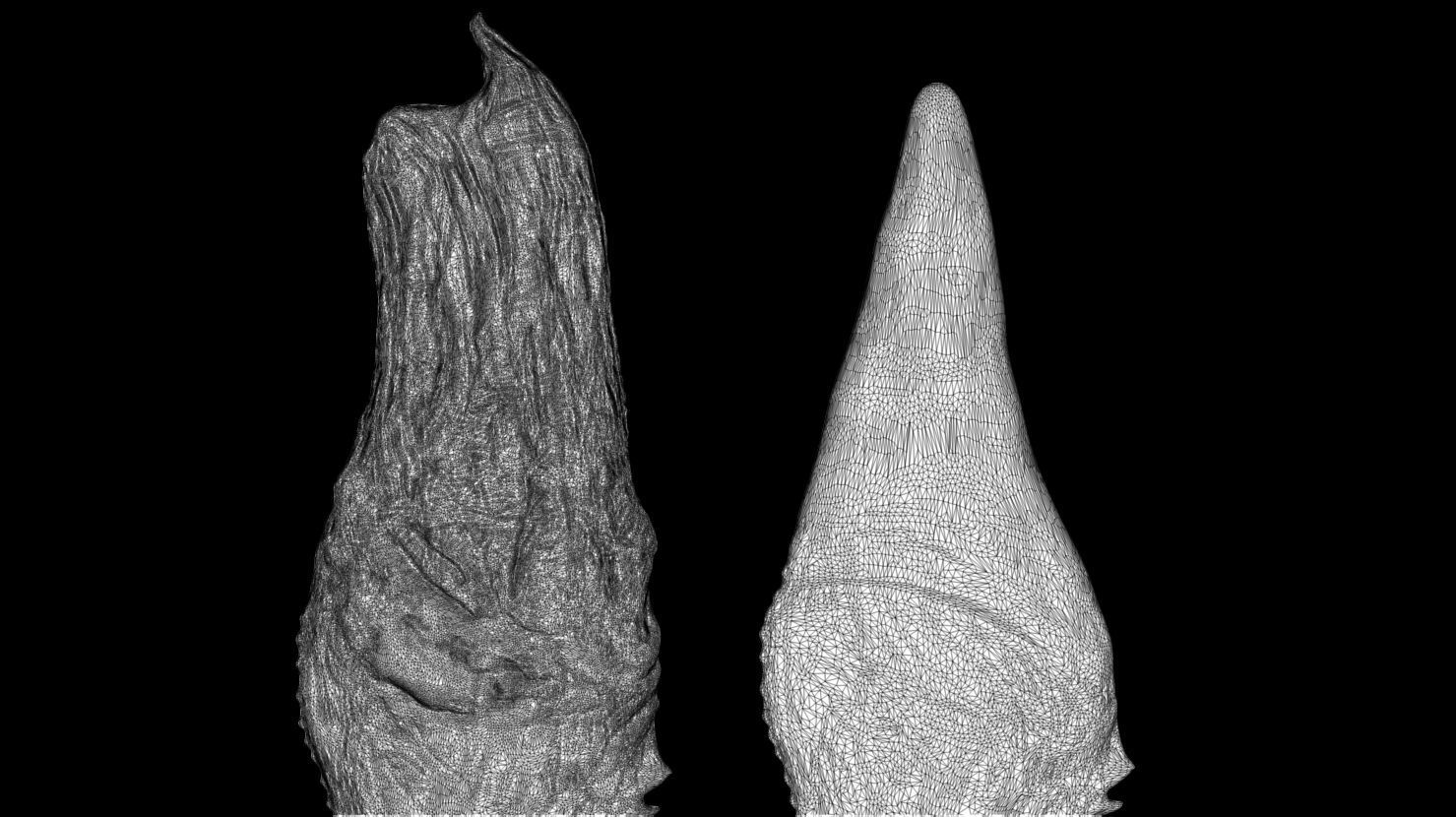 3D PRINTABLE DAY SHIFT MOVIE EXTRACTED VAMPIRE FANGS 3D print model_11