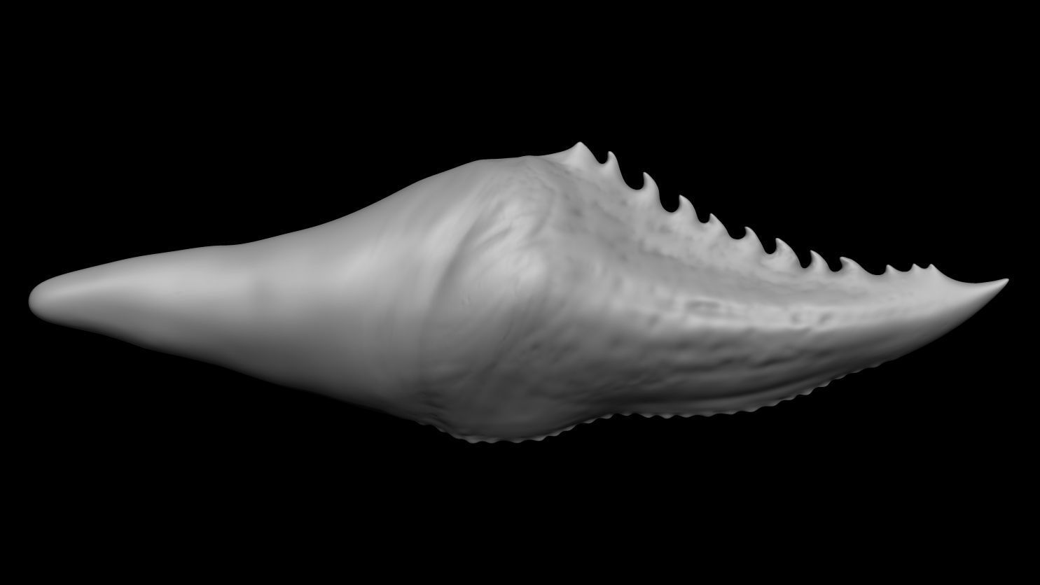 3D PRINTABLE DAY SHIFT MOVIE EXTRACTED VAMPIRE FANGS 3D print model_5