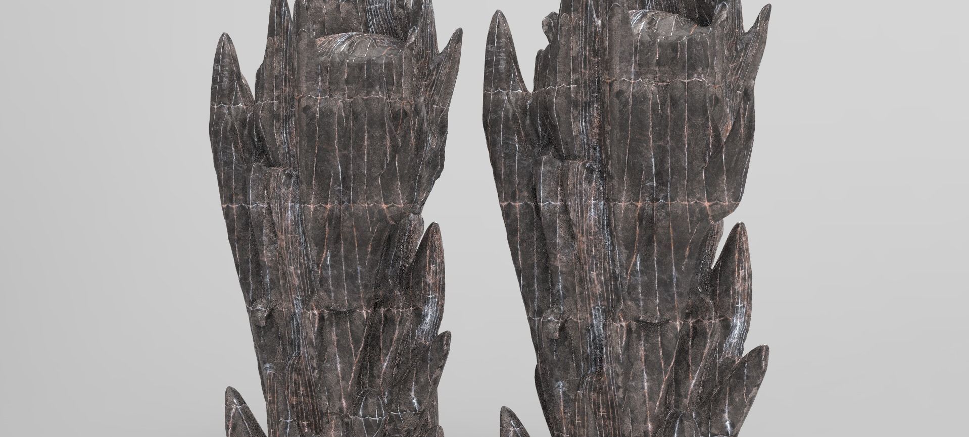 Mountain Rock Head Art Sculpture 1  3D model_1