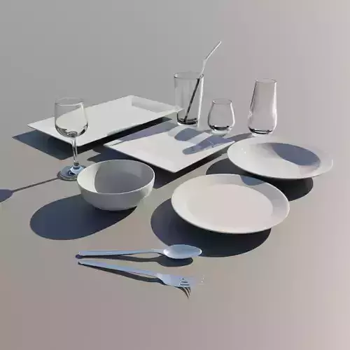 Kitchen Dishware Asset Pack