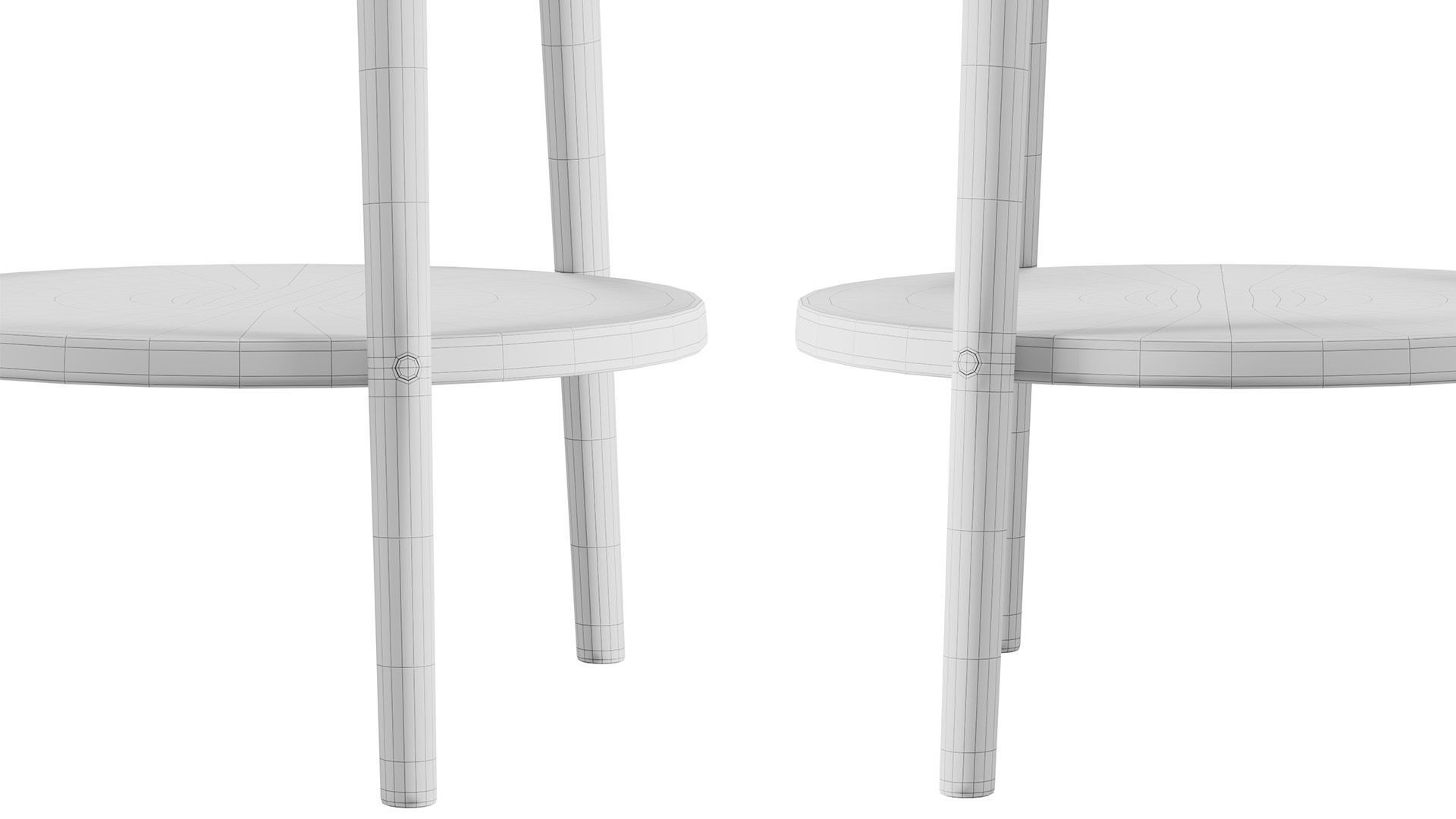 Companions Bedside Table  3D model_9