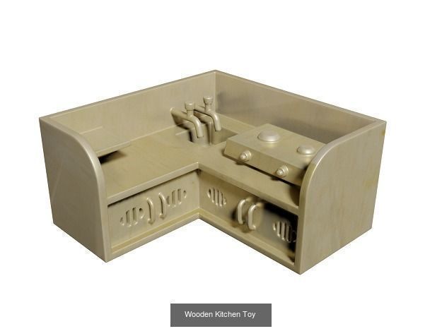 CHILDREN WOODEN TOYS PACK  3D Model Collection_3