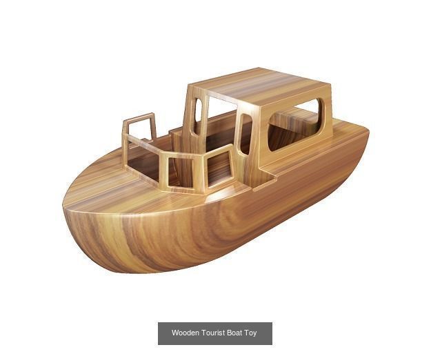 CHILDREN WOODEN TOYS PACK  3D Model Collection_5