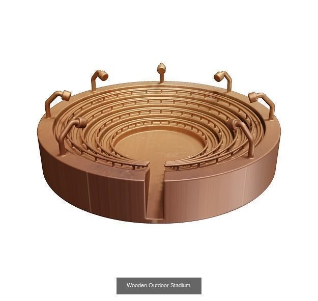 JUNIOR KIDS WOODEN TOYS PACK 3D Model Collection_4