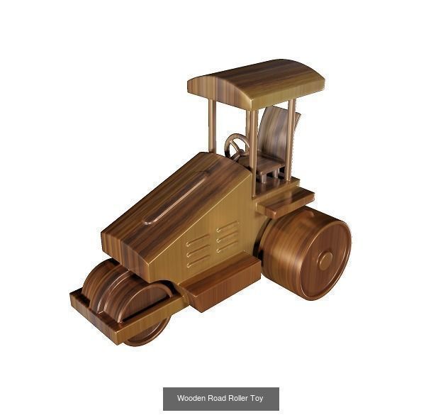 JUNIOR KIDS WOODEN TOYS PACK 3D Model Collection_1