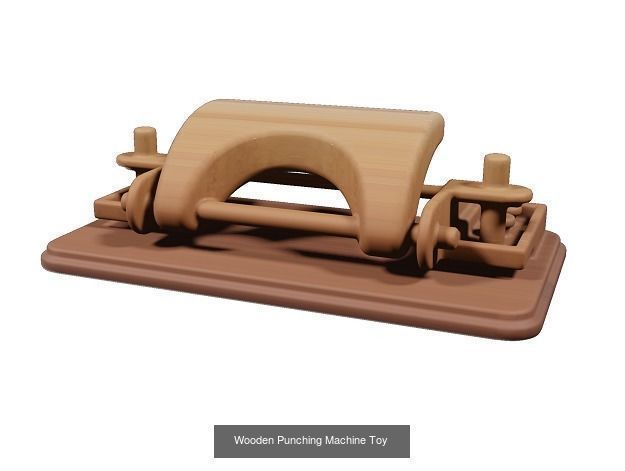 JUNIOR KIDS WOODEN TOYS PACK 3D Model Collection_3