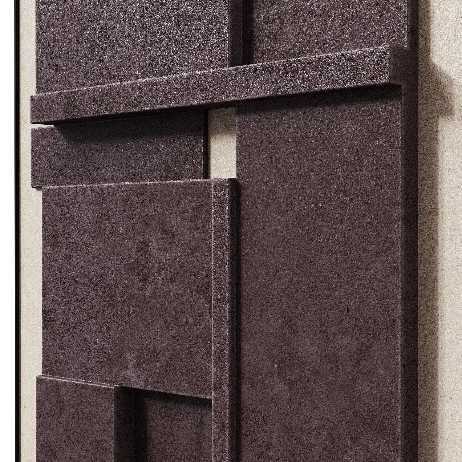 Geometric Canvas Wall Art 3D model_3