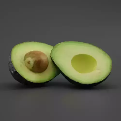 Avocado two avocados