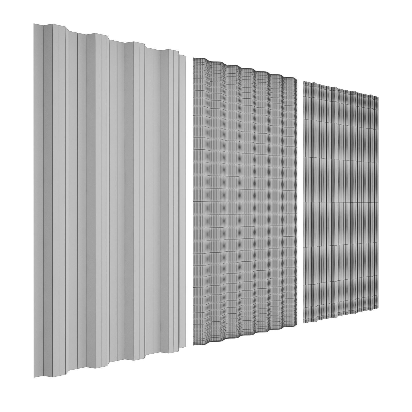 Galvanized iron sheet GI Sheet 3D model_5