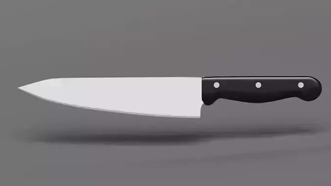 Model of Kitchen knife 3D model