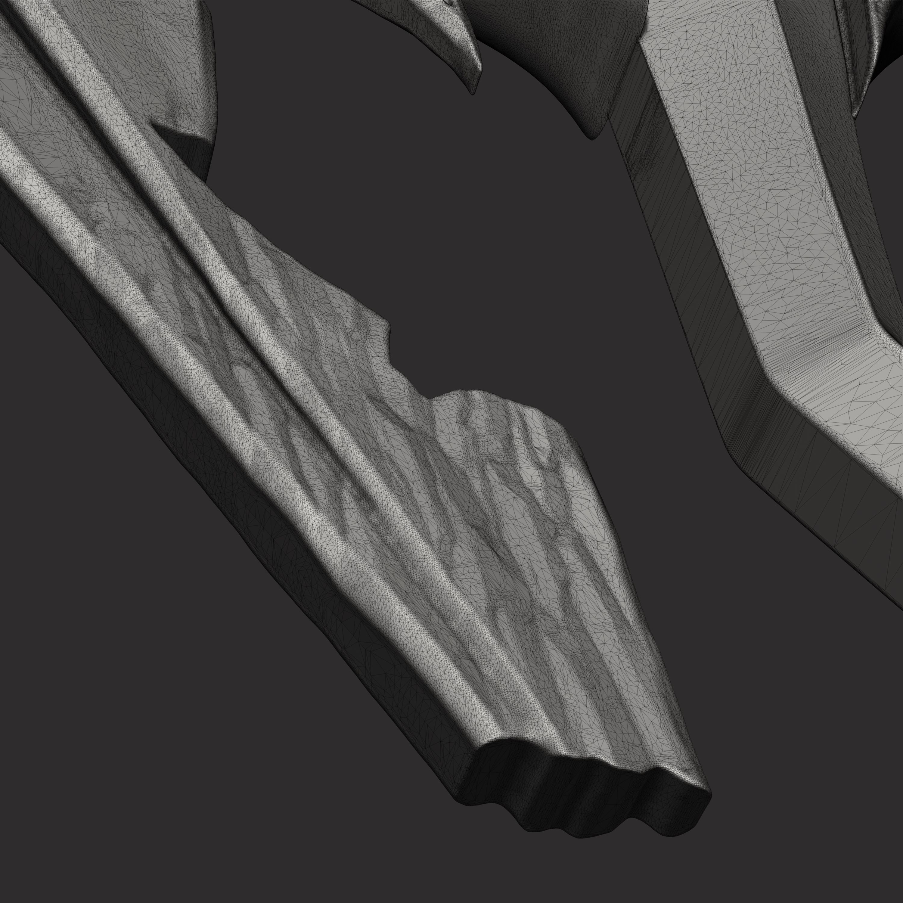 Skyrim elder scrolls logo 3D print model_20