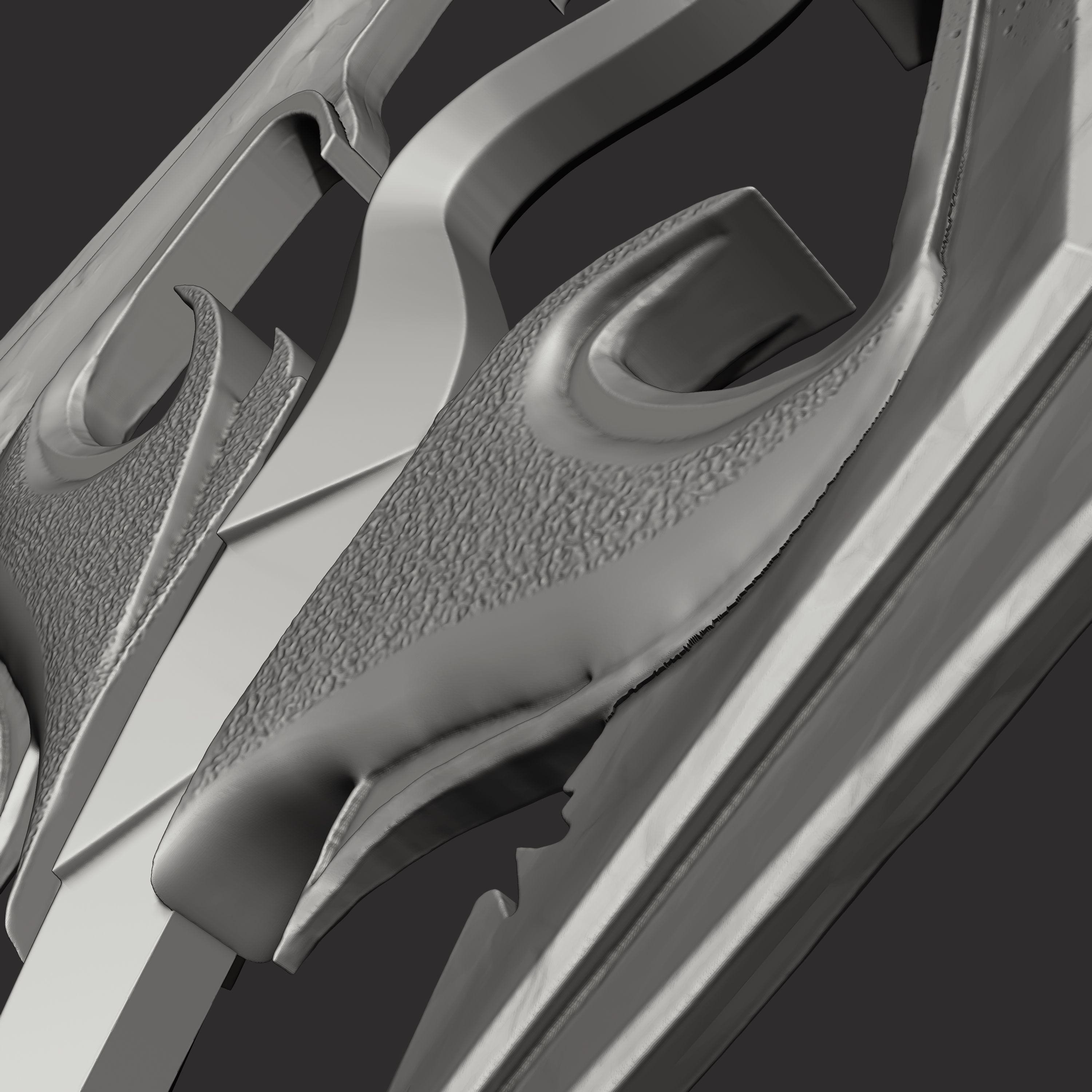 Skyrim elder scrolls logo 3D print model_32