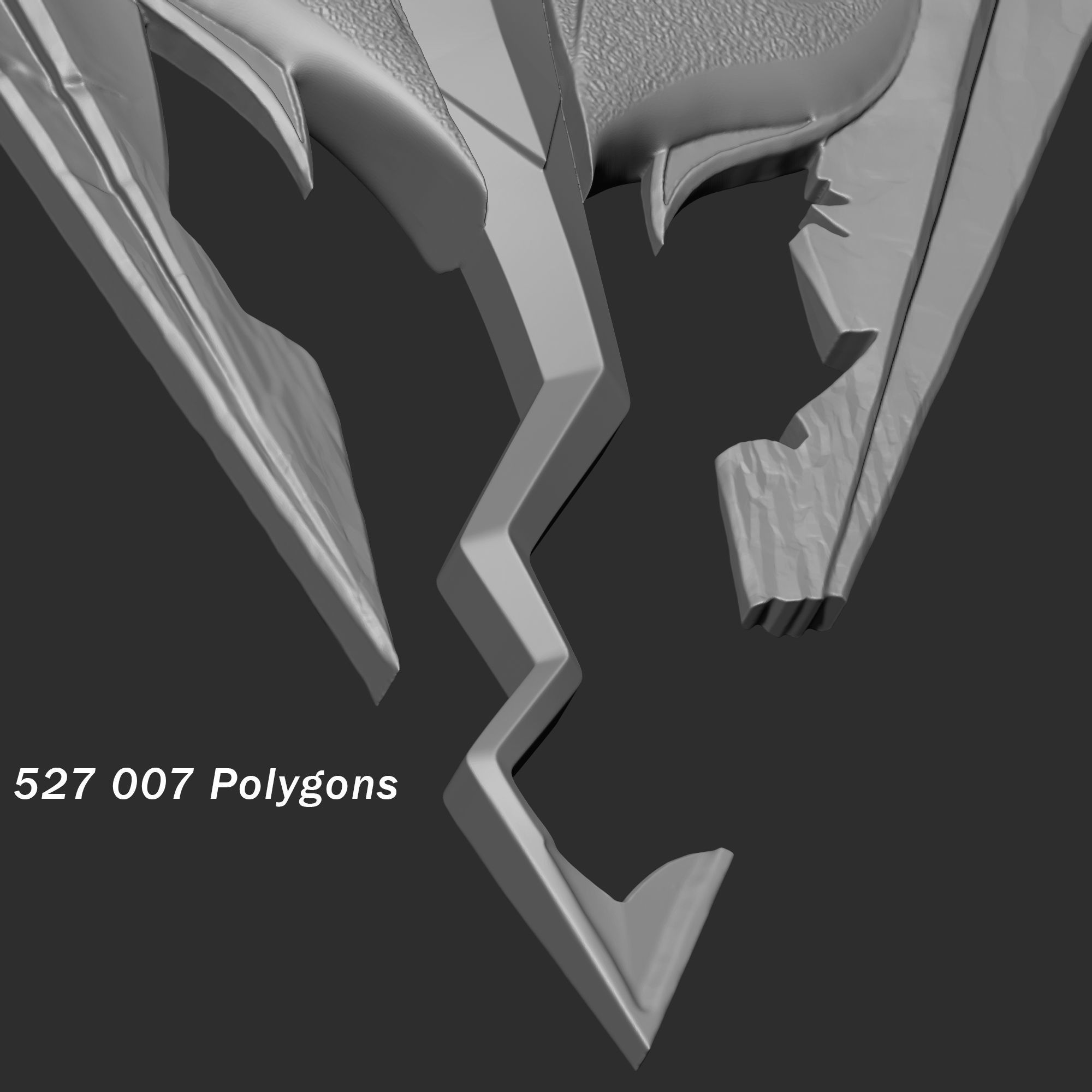 Skyrim elder scrolls logo 3D print model_10