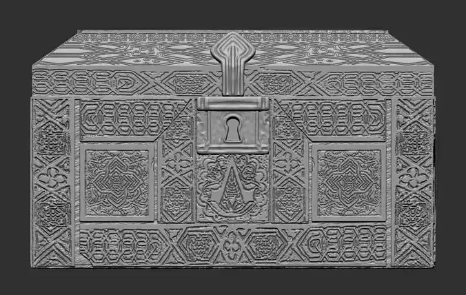 Assassins Creed Movie Chest 3D Model for Print 3D print model