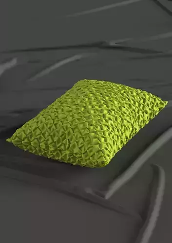 Pillow smocked effect
