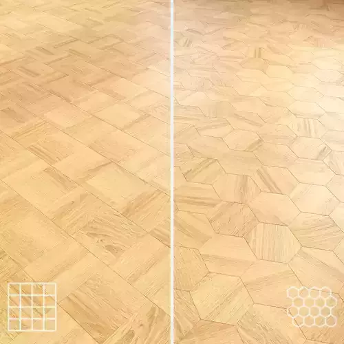 Parquet - Laminate - Wooden floor 2 in 1