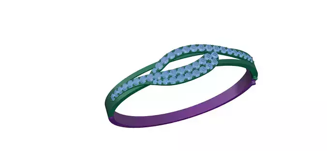 bracelets infinity ring with diamonds