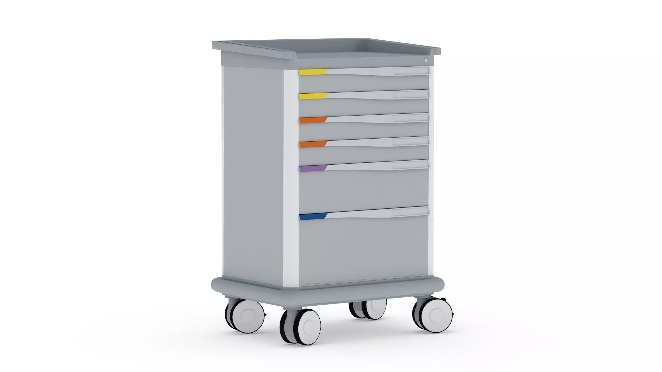 Medical Cart 03 PBR Realistic 3D model_0